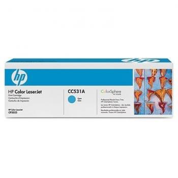 טונר למדפסת HP CC531A כחול מקורי