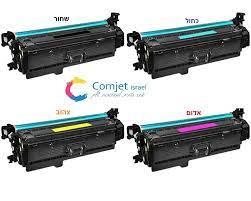 סט טונר למדפסת HP COLOR LASERJET PRO M252 M274 M277 תואם