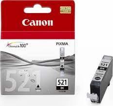 דיו למדפסת Canon CLI-521BK שחור מקורי