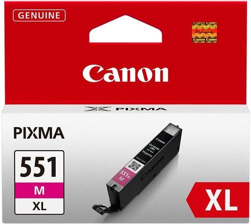 דיו למדפסת Canon CLI-551M XL אדום מקורי