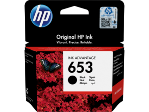 דיו למדפסת HP Advantage 6475 6478 6000 6400 653 מקורי שחור