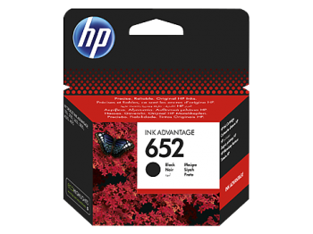דיו למדפסת HP 652 שחור מקורי