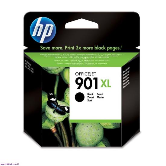 דיו למדפסת HP 901XL CC654AE שחור מקורי