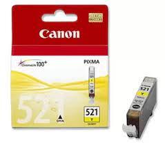דיו למדפסת Canon CLI-521Y צהוב מקורי