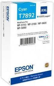 דיו למדפסת EPSON T7892 79XXL כחול מקורי
