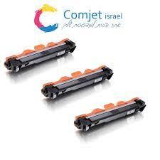 3 טונר למדפסת 1810 Brother MFC 1910 DCP 1510 HL 1110 שחור תואם