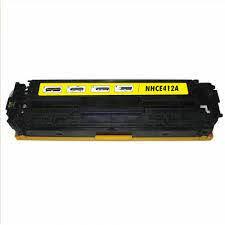 טונר למדפסת HP CE412A צהוב תואם