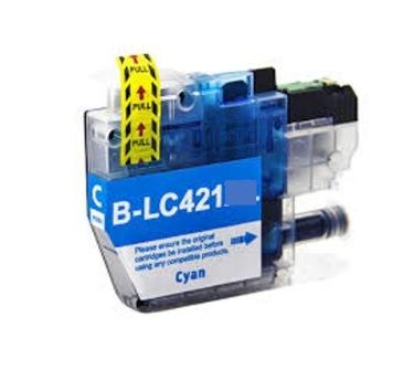 דיו למדפסת BROTHER תואם כחול | דגם LC421-C