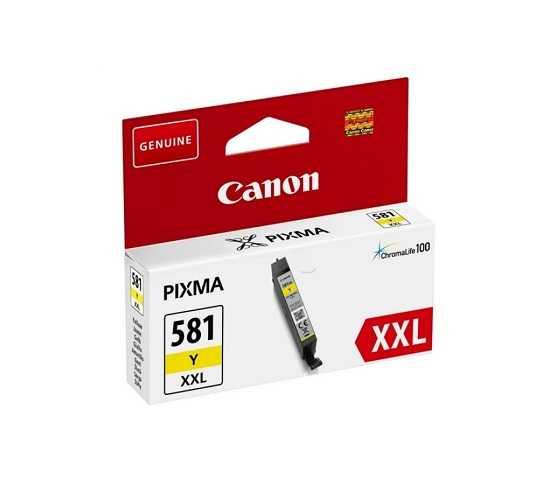 דיו למדפסת CANON צהוב מקורי דגם cli581xxly