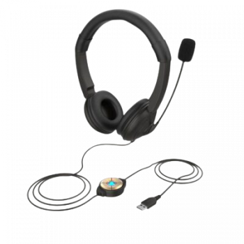USB חיבור SY330MV אוזניות קשת + מיקרופון