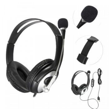 אוזניות קשת + מיקרופון חיבור USB דגם SY22