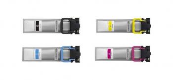 סט 4 מחסניות דיו תואם למדפסת Epson WorkForce Pro WF-C5790