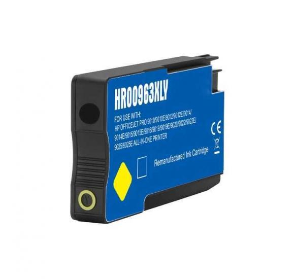 דיו למדפסת צהוב תואם HP 963XL 3JA29AE – צבעים חיים ותפוקה מרשימה