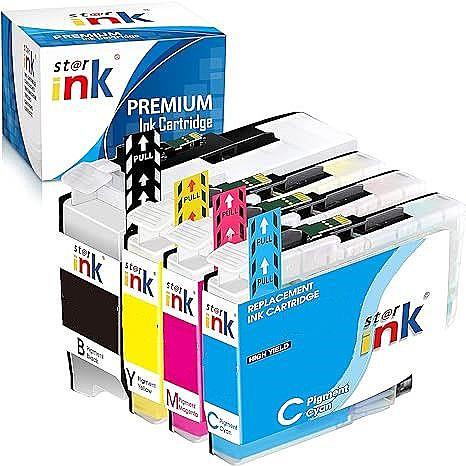 סט דיו למדפסת BROTHER תואם דגם LC427XL CMYK